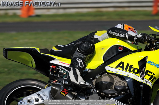 2008-05-11 Monza 0711 Superbike - Warm Up - Luca Morelli - Honda CBR1000RR